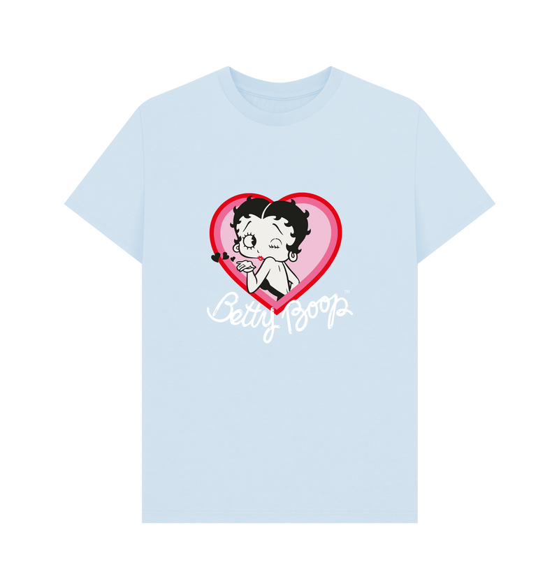 Sky Blue Printed T-shirt Front