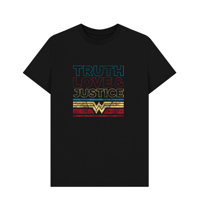 Black Printed T-shirt Front