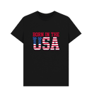 Black Printed T-shirt Front