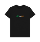 Black Printed T-shirt Front