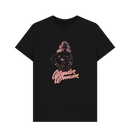 Black Printed T-shirt Front