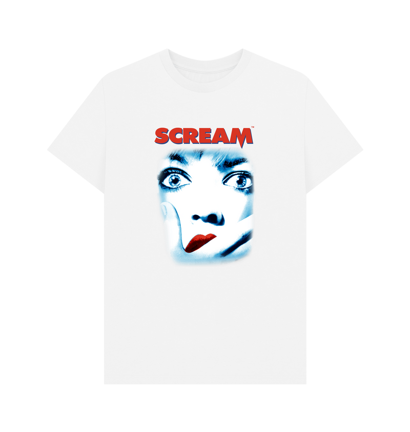 White Printed T-shirt Front