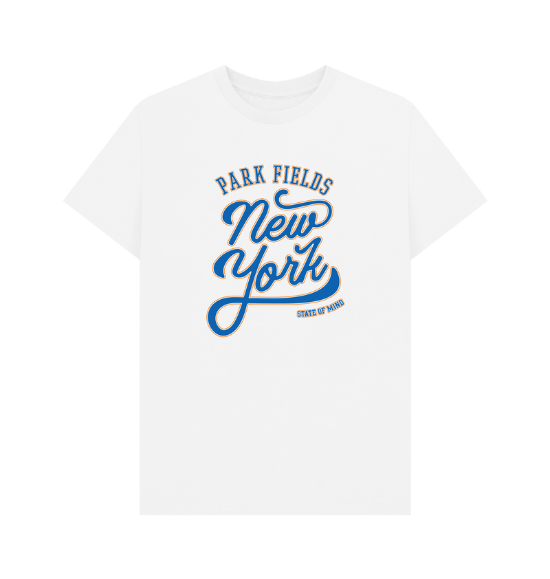 White Printed T-shirt Front