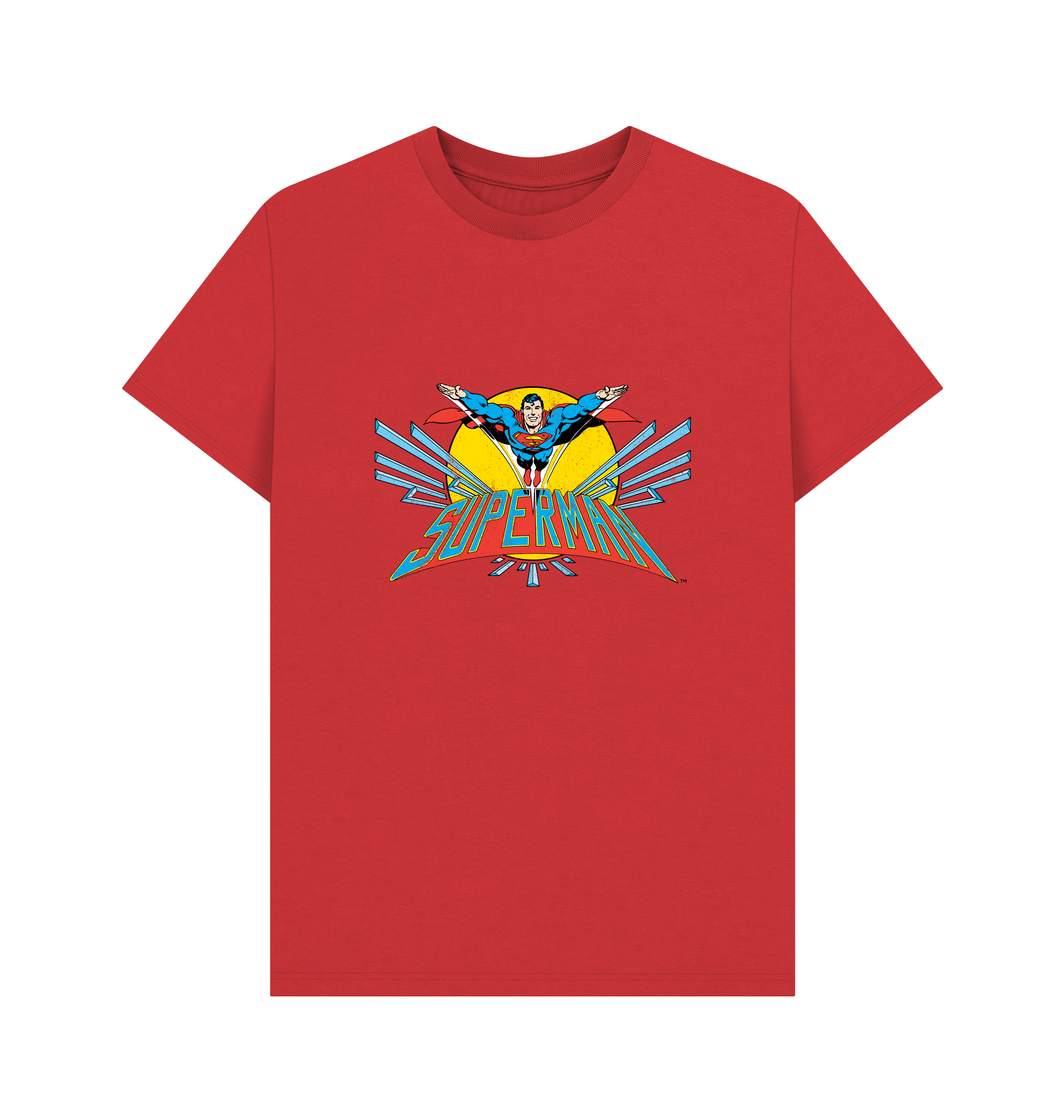 Red Printed T-shirt Front
