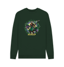 Evergreen Printed Sweater Front