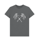 Slate Grey Printed T-shirt Front