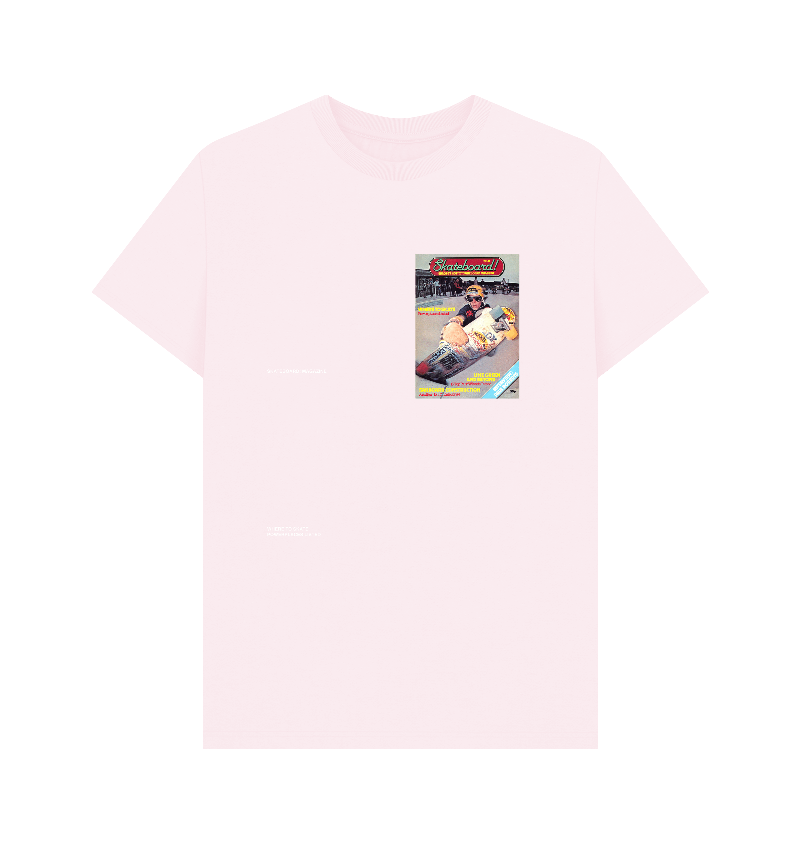 Pink Printed T-shirt Front