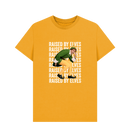 Mustard Printed T-shirt Front