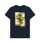 Navy Blue Printed T-shirt Front