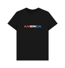 Black Printed T-shirt Front