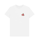 White Printed T-shirt Front