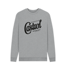 Light Heather Printed Sweater Front