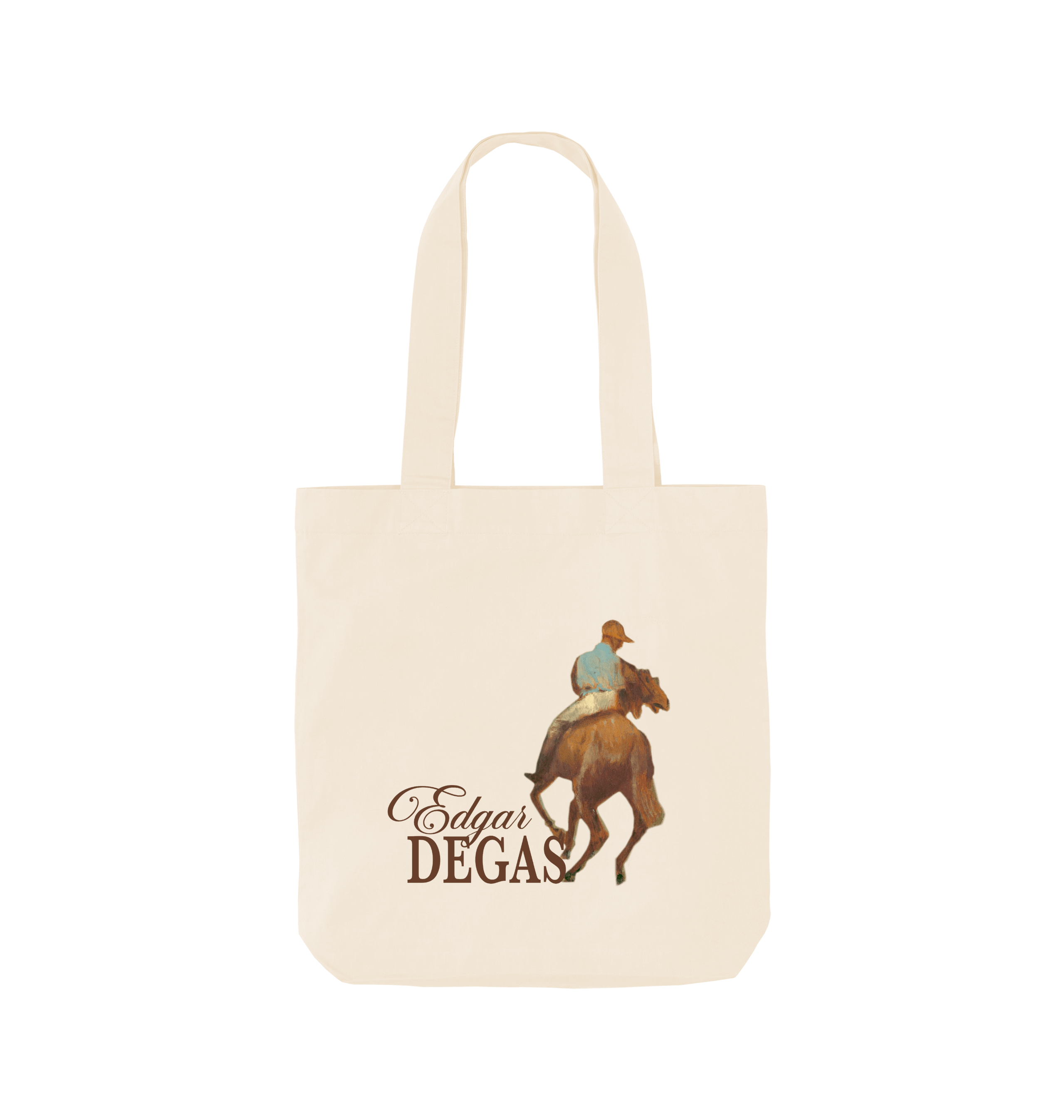 Natural Printed Bag Front