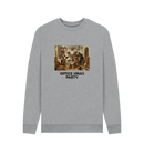 Light Heather Printed Sweater Front