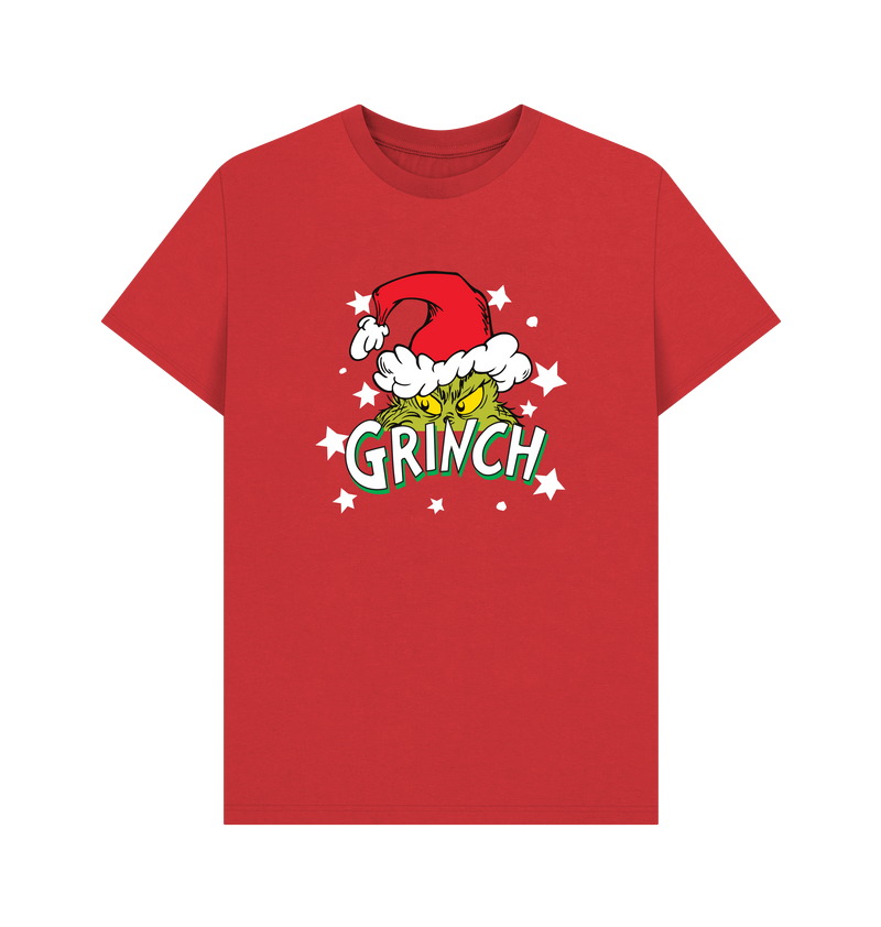 Red Printed T-shirt Front