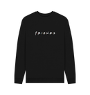 Black Printed Sweater Front