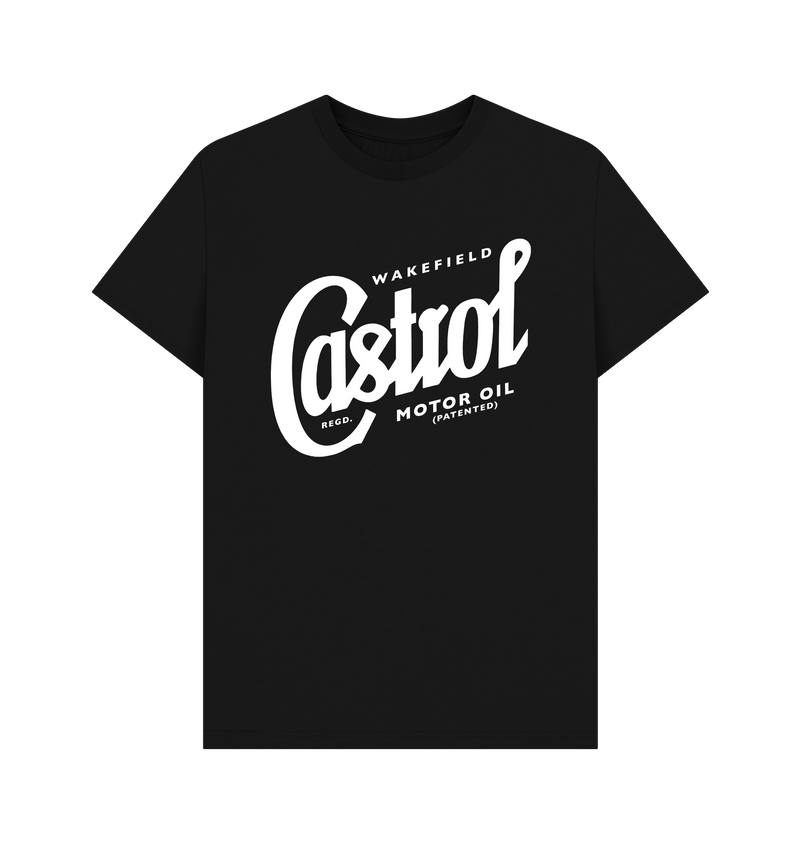 Black Printed T-shirt Front