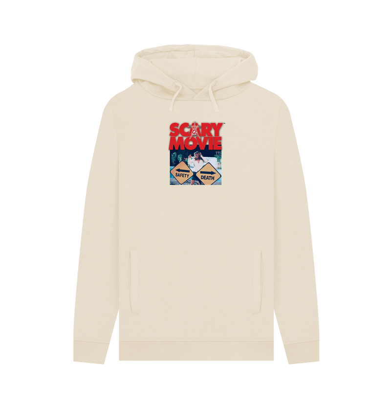 Oat Printed Hoody Front