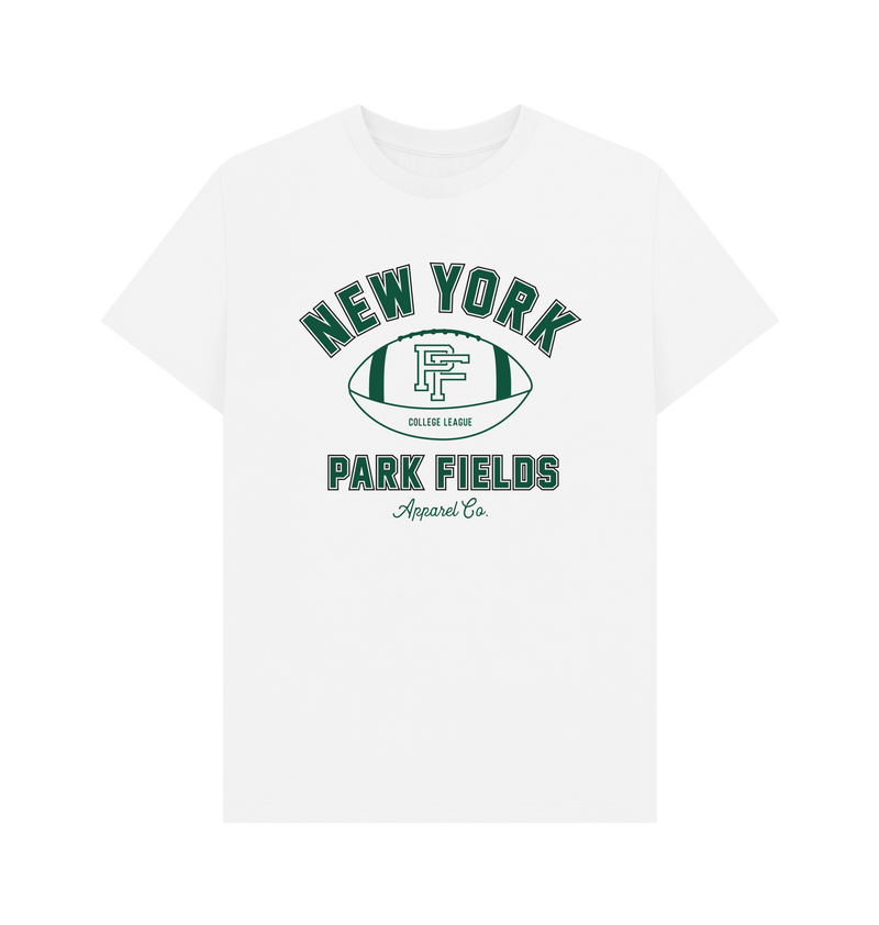 White Printed T-shirt Front