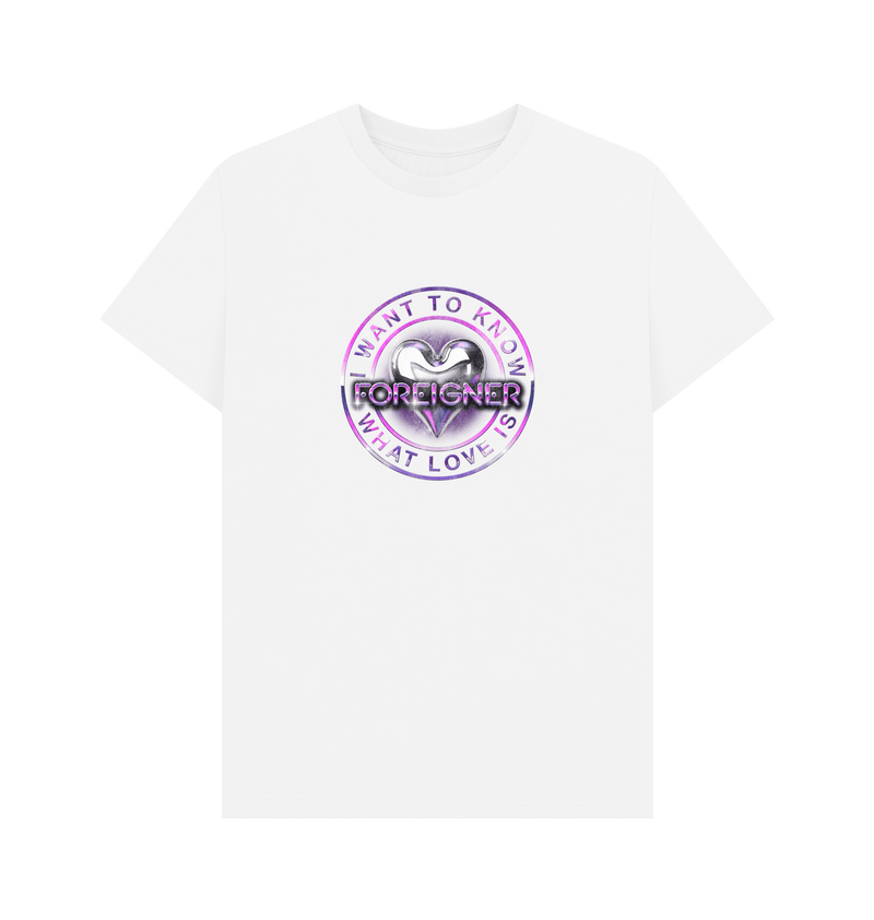 White Printed T-shirt Front