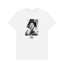 White Printed T-shirt Front