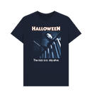 Navy Blue Printed T-shirt Front