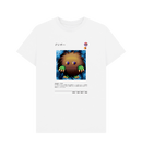 White Printed T-shirt Front