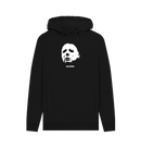 Black Printed Hoody Front