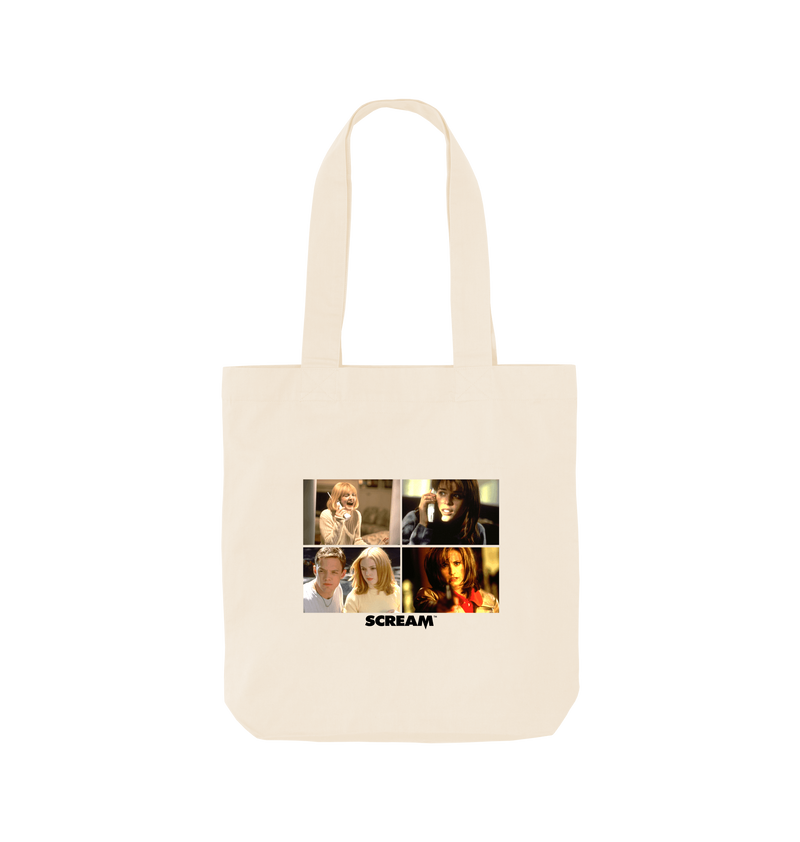 Natural Printed Bag Front