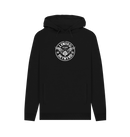 Black Printed Hoody Front