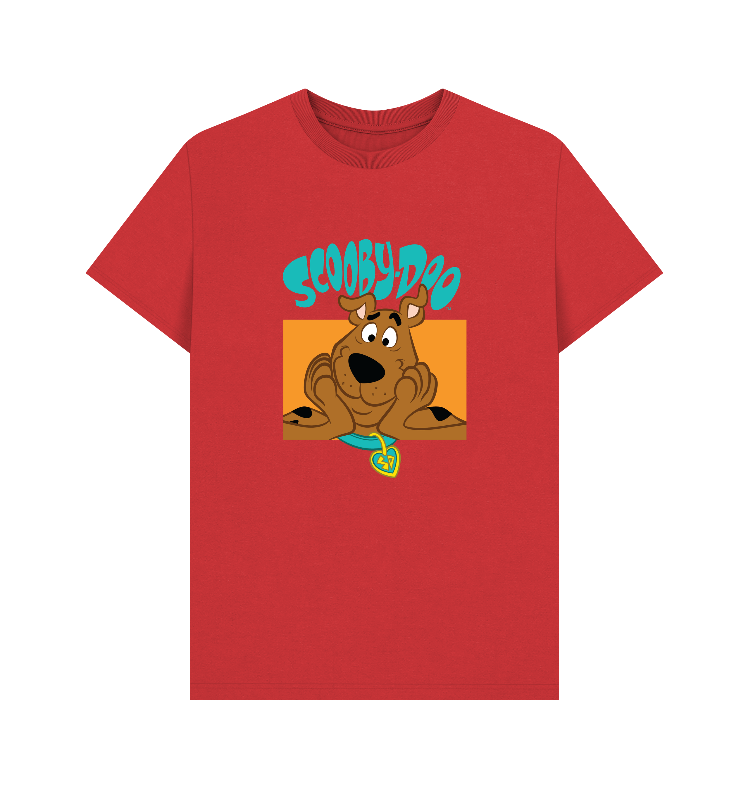 Red Printed T-shirt Front