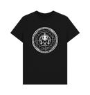 Black Printed T-shirt Front