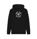 Black Printed Hoody Front