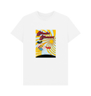 White Printed T-shirt Front