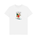 White Printed T-shirt Front