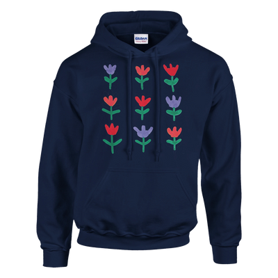 Spring Tulips Adult Hoodie