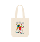 Natural Printed Bag Front