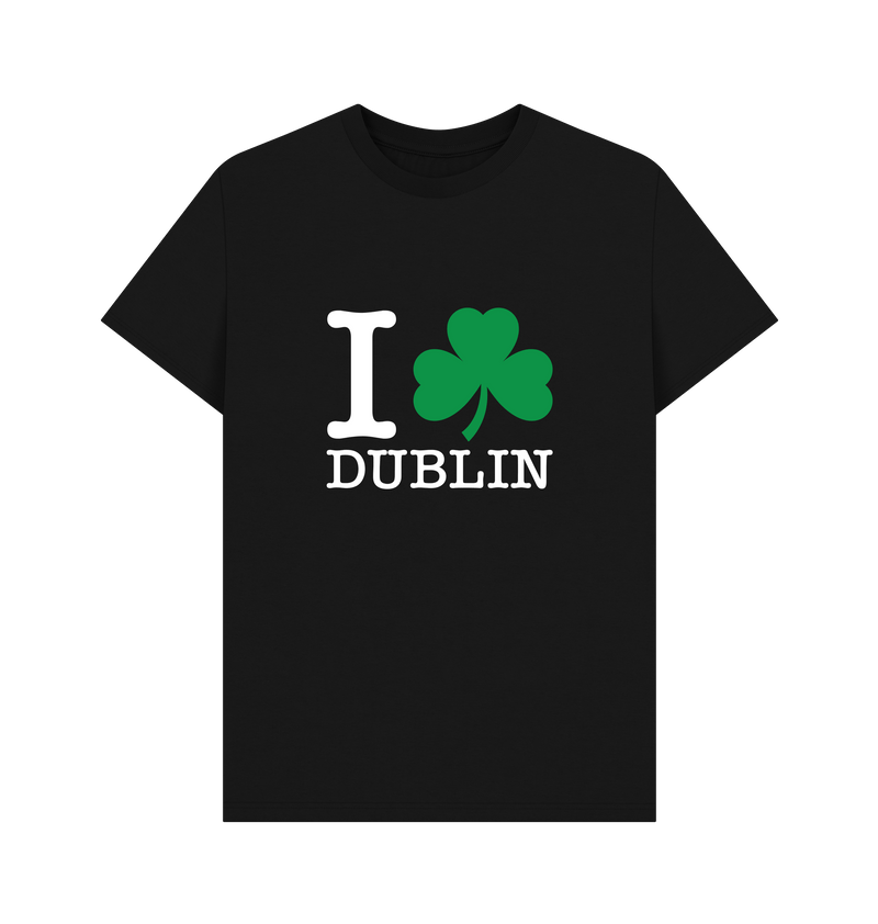 Black Printed T-shirt Front
