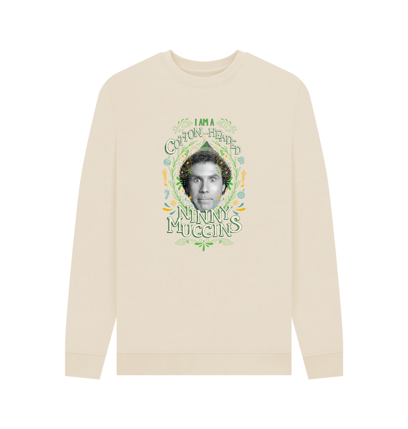 Oat Printed Sweater Front