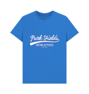 Bright Blue Printed T-shirt Front