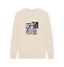 Oat Printed Sweater Front