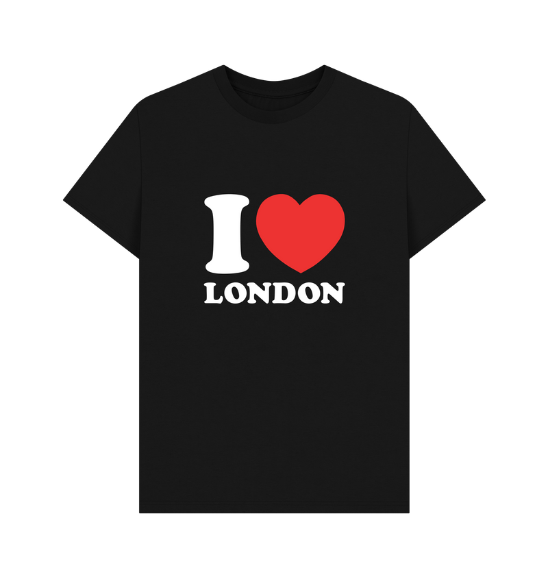 Black Printed T-shirt Front