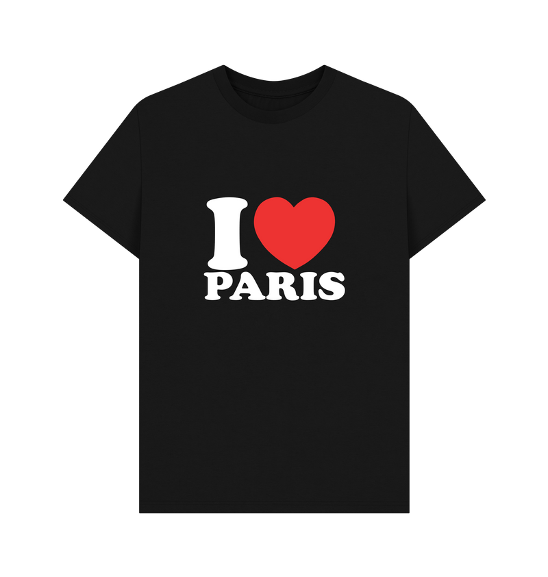 Black Printed T-shirt Front