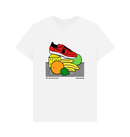 White Printed T-shirt Front