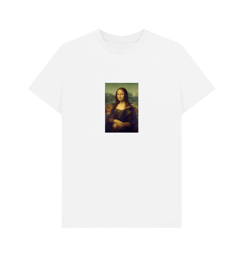 White Printed T-shirt Front
