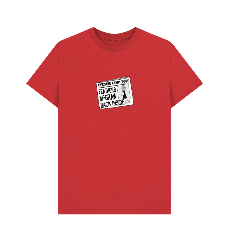 Red Printed T-shirt Front