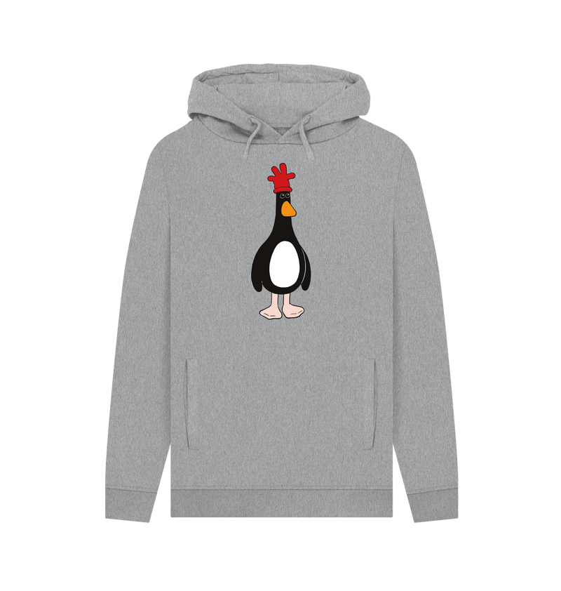 Light Heather Printed Hoody Front