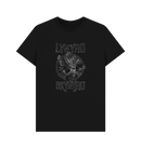 Black Printed T-shirt Front