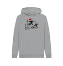 Light Heather Printed Hoody Front