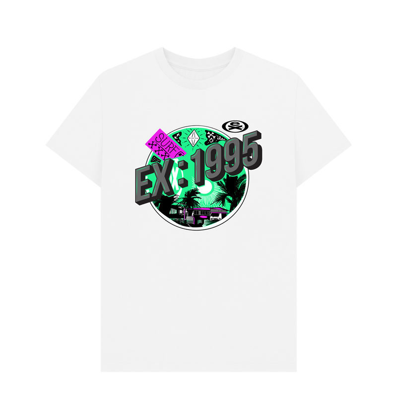 White Printed T-shirt Front